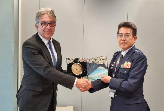 OCCAR Director meets DG of Aerial Systems ATLA (Japan)